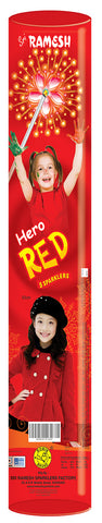 Hero Red Tube 30 cm Sparklers