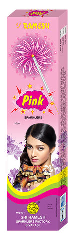 Pinky 10 cm Sparklers (Set of 5 Boxes)